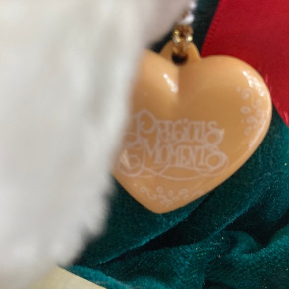 PRECIOUS MOMENTS CHRISTMAS DOLL 14" VINTAGE 1990 - Picture 4 of 8